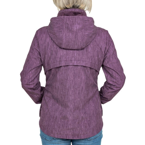 NWT Free Country $100 Women's Super Softshell Jacket WITH THUMBHOLES - Picture 8 of 13